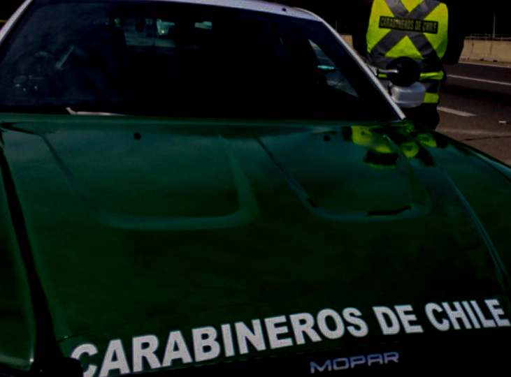 Cuatro detenidos en Pudahuel a bordo de un automóvil con encargo por robo con violencia en Talca