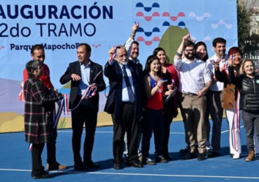 Se inaugura segundo tramo Parque Mapocho Río en Quinta Normal que beneficiarán a vecinos de Cerro Navia