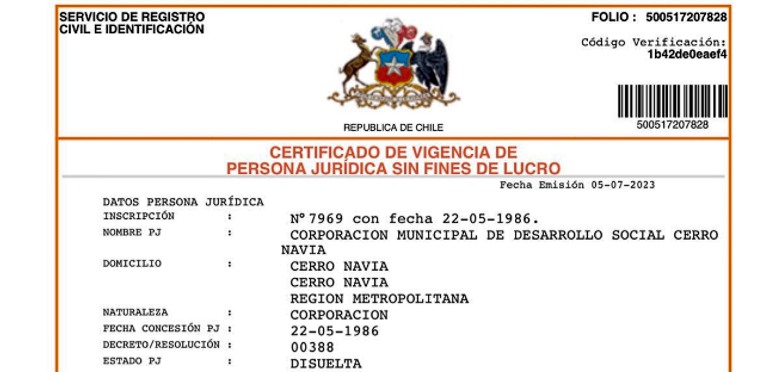 Cerro Navia elimina Corporación Municipal de Desarrollo Social y despide trabajadores