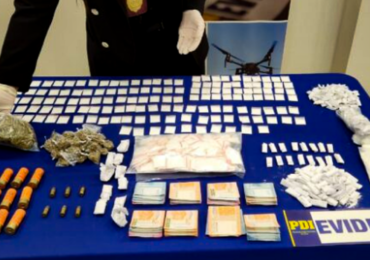 Desarticulan banda de narcotráfico en Renca y Cerro Navia