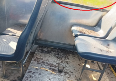 Antisociales apedrean bus con pasajeros en la ruta 68, sector de Pudahuel