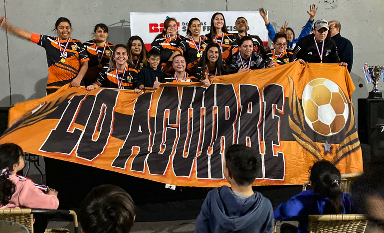 Lo Aguirre se llevó la corona del Primer Campeonato de Fútbol Femenino BSF 2023
