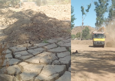 La empresa privada apoya recuperación de cancha de futbol en Pudahuel rural