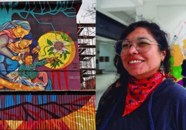 "Le cortaron los tendones": atacaron a artista que pintaba mural para futura estación de metro en Cerro Navia