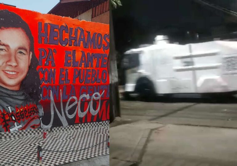 Con incidentes terminó aniversario de muerte de hincha de Colo Colo en Pudahuel