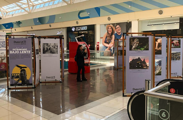 Visita la exposición Patrimonio Bajo el lente en mall Arauco Maipú