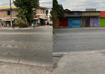 Peligroso cruce en Avenida José Joaquín Pérez: paso de cebra invisible para los conductores