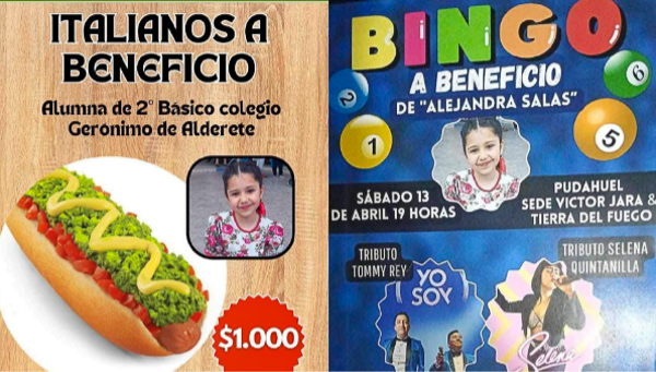 Familia de Pudahuel Sur enfrenta desafío médico y económico: Realizarán completada y bingo a beneficio para costear tratamientos