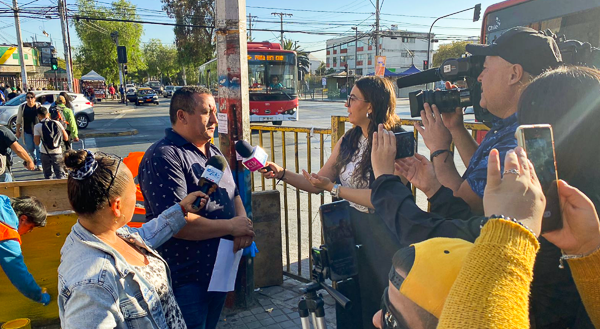 Denuncian peligro a peatones por falta de acción municipal en Pudahuel
