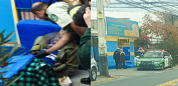 Hallazgo de un hombre muerto en la vía publica en Pudahuel
