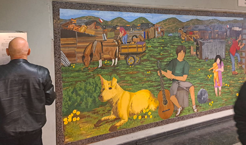 Identidad de Pudahuel Reflejada en la Estación de Metro Barranca