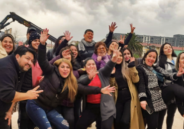 Cincuenta y dos familias celebran el inicio de la construcción de sus nuevas viviendas en Pudahuel