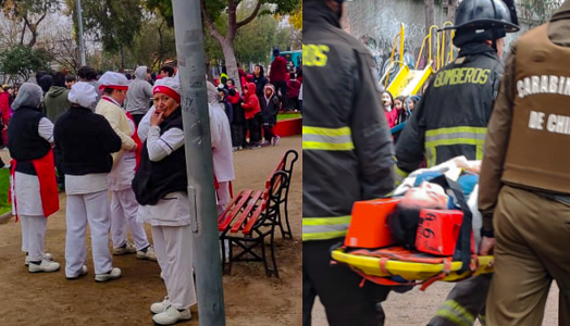 Simulacro de terremoto en Pudahuel: Escuela Alexander Graham Bell evacúa con éxito