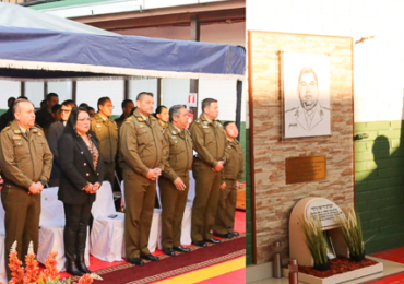 Inauguran memorial en honor al cabo Cristian Vera a 17 años de su trágica muerte en Pudahuel
