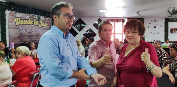 Gabriel Silber anuncia la construcción de la Casa del Adulto Mayor en su primar año si es electo como alcalde de Pudahuel
