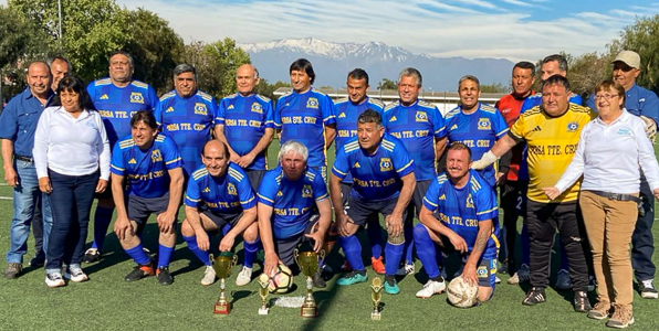 Exitosa final de cuadro angular de futbol Copa Persa Teniente Cruz en Pudahuel