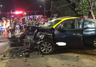 Accidente de tránsito deja varias personas lesionados en Pudahuel