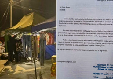 Inseguridad en feria navideña de San Pablo – Dagoberto Godoy moviliza a locatarios en Pudahuel