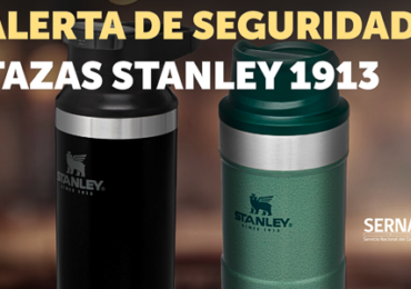 SERNAC emite alerta para cerca de 65 mil unidades de tazas Stanley por riesgo de seguridad