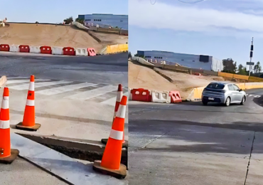 Trabajos inconclusos y medidas de seguridad improvisadas en el Atravieso Serrano de la Ruta 68 alertan a conductores