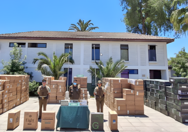 Millonaria Incautación de Cigarrillos de Contrabando en Pudahuel Rural