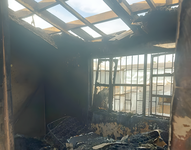 Incendio destruye vivienda en Pudahuel sur
