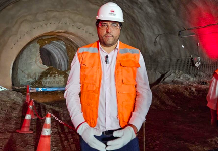 Seremi de Transportes Rodrigo Valladares visita futura Línea 7 de Metro: Tendrá la primera estación en Cerro Navia