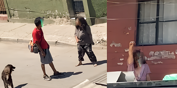 Mujer con presunto trastorno psiquiátrico es hospitalizada tras episodios de agresividad en Pudahuel Sur