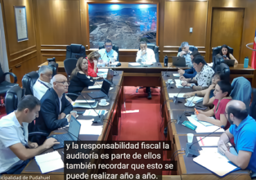 Concejo Municipal de Pudahuel aprueba auditoría externa para evaluar estado financiero