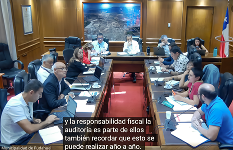 Concejo Municipal de Pudahuel aprueba auditoría externa para evaluar estado financiero