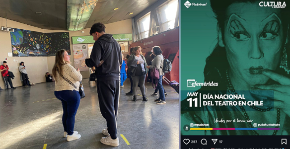 Vecinos de Pudahuel demandan mayor promoción del teatro y proponen construir una sala municipal