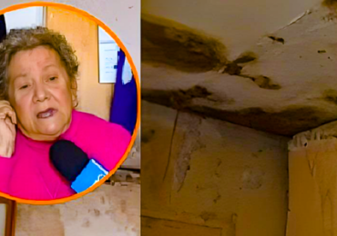 “Se me llueve todo el departamento”: el dramático abandono que sufre una adulta mayor de 90 años en Pudahuel
