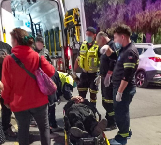 Adulto mayor atropellado por motocicleta en Pudahuel: conductor se dio a la fuga