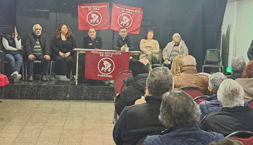 El Partido Socialista celebró sus 92 años con presencia transversal de fuerzas políticas en Pudahuel