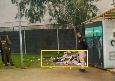 Conmoción en Cerro Navia por hallazgo de feto en bolsa de basura