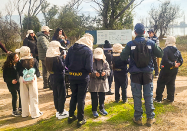 Educación ambiental en marcha: Parque Laguna Urbanya es visitado por más de 60 niños de la comuna