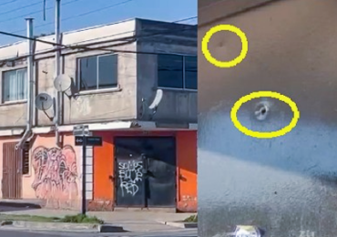 Ataque a balazos en Cerro Navia: Delincuentes disparan 17 veces contra vivienda tras frustrado intento de robo
