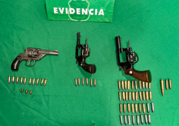 Entregan armas y municiones en Pudahuel: una bala era de guerra