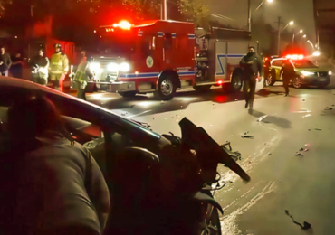 Choque de alta energía en Pudahuel Sur deja un lesionado y provoca suspensión del tránsito