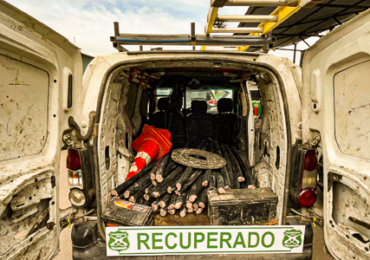 Cuatro detenidos por robo de fibra óptica en Pudahuel