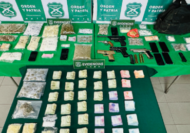 Golpe al crimen organizado en Pudahuel Sur: OS7 de Carabineros interviene 12 inmuebles y detiene a ocho personas