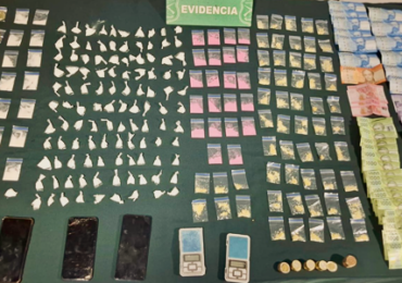 Operativo en Pudahuel: detienen a sujeto con más de 200 dosis de cinco tipos de drogas distinta