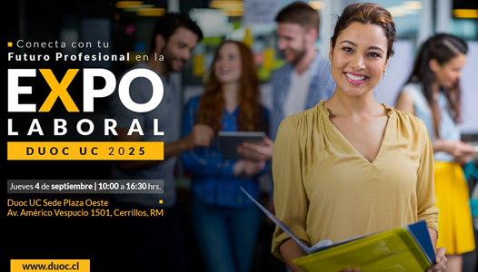 Expo Laboral 2025 ofrecerá más de 600 empleos y prácticas en Santiago