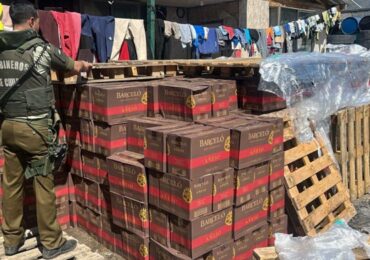 Operativo policial en Pudahuel rural recupera valiosa carga de ron robado y deja varias detenciones