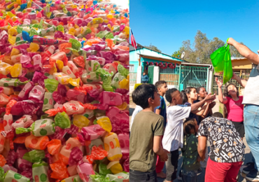 Tradición comunitaria: vecino de Pudahuel celebra Fiestas Patrias con niños de su población desde hace más de 20 años