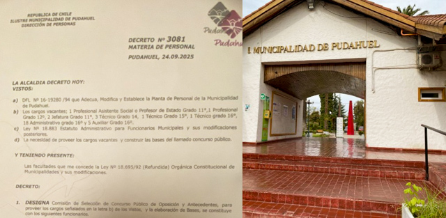 Municipalidad de Pudahuel bajo lupa: restricciones a contrataciones personas durante la contienda electoral