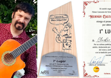 Claudio Gajardo: musicólogo y escritor chileno triunfa en concurso nacional de décimas en Coinco