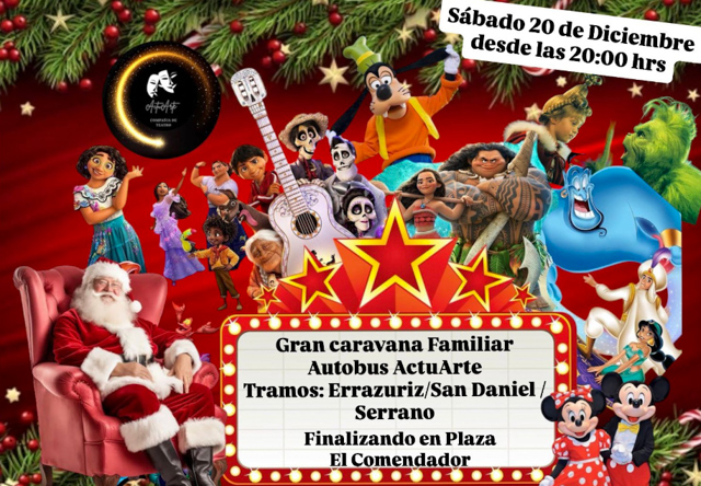 Organizaciones sociales de Pudahuel cierran el año con caravana navideña autogestionada